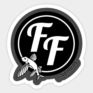 Foo You Flying Fish Sticker